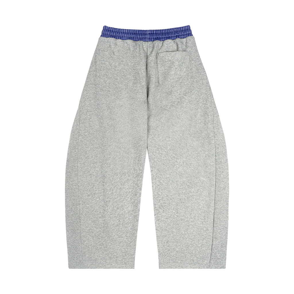 UNDR BLANK - laid Waistband Barrel Sweatpants