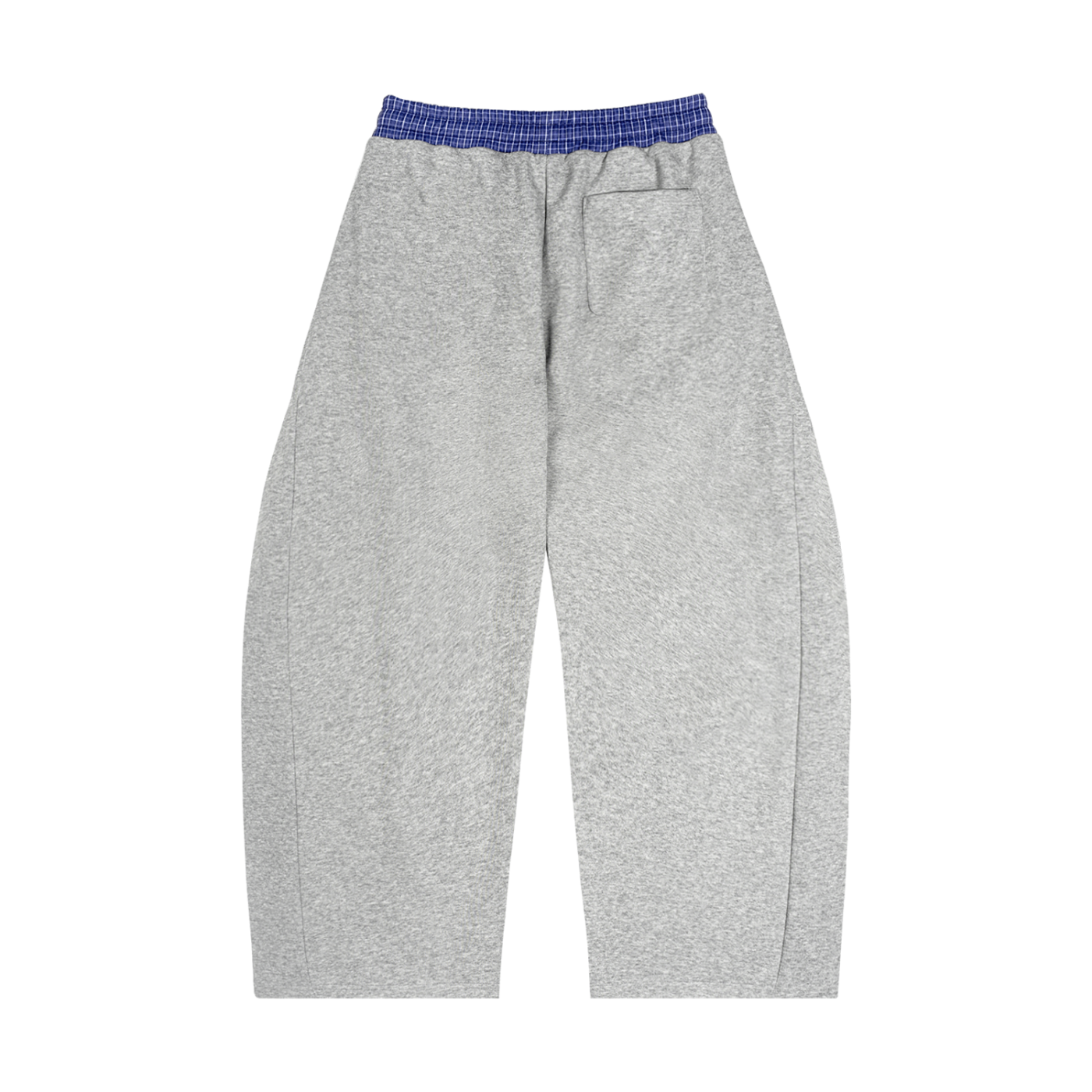 UNDR BLANK - laid Waistband Barrel Sweatpants