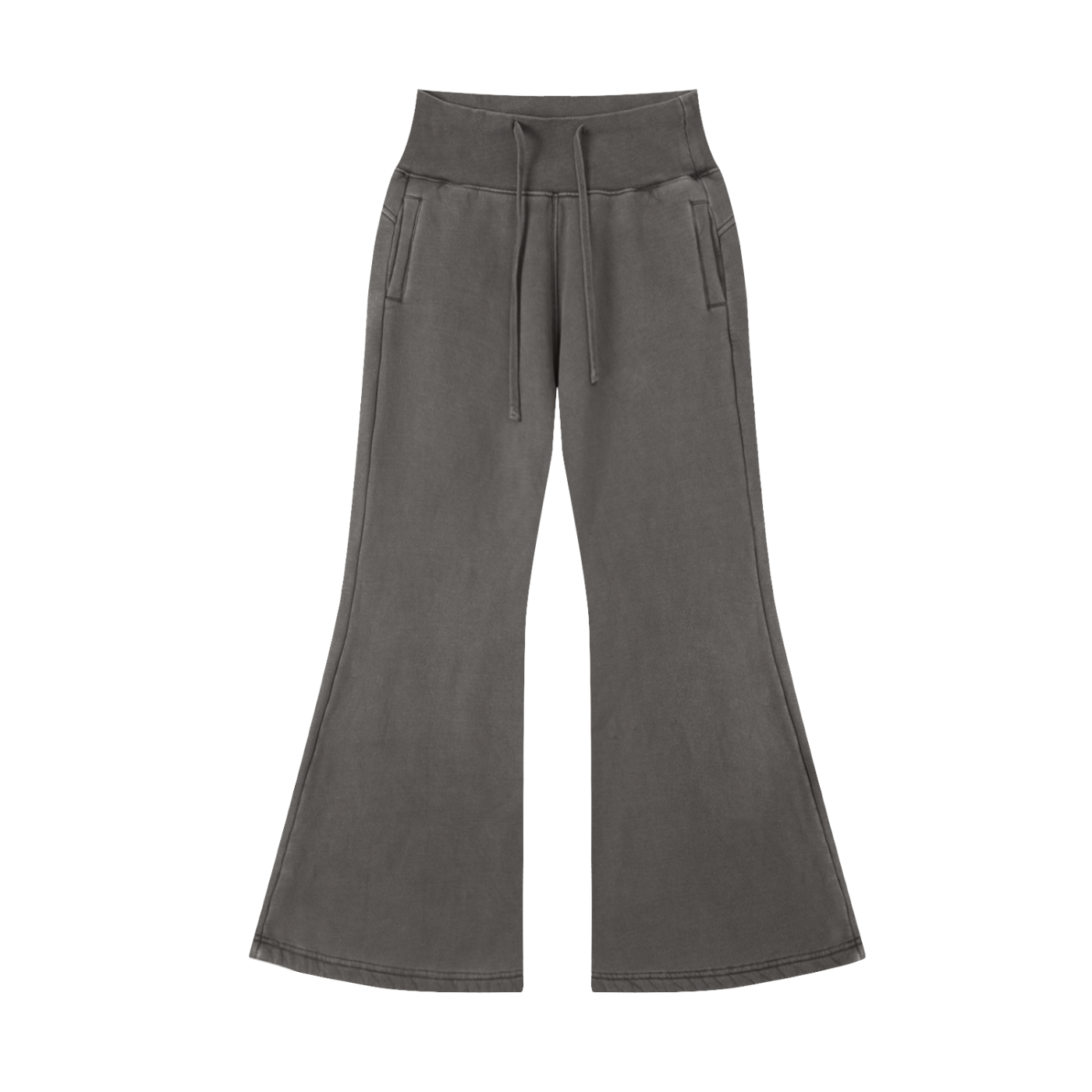 UNDR BLANK - Vintage Washed Flared Fleece Pants