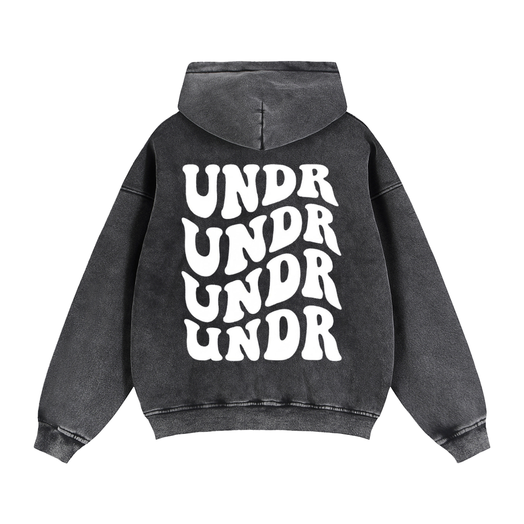 UNDR - Zip-Through Boxy  Hoodie
