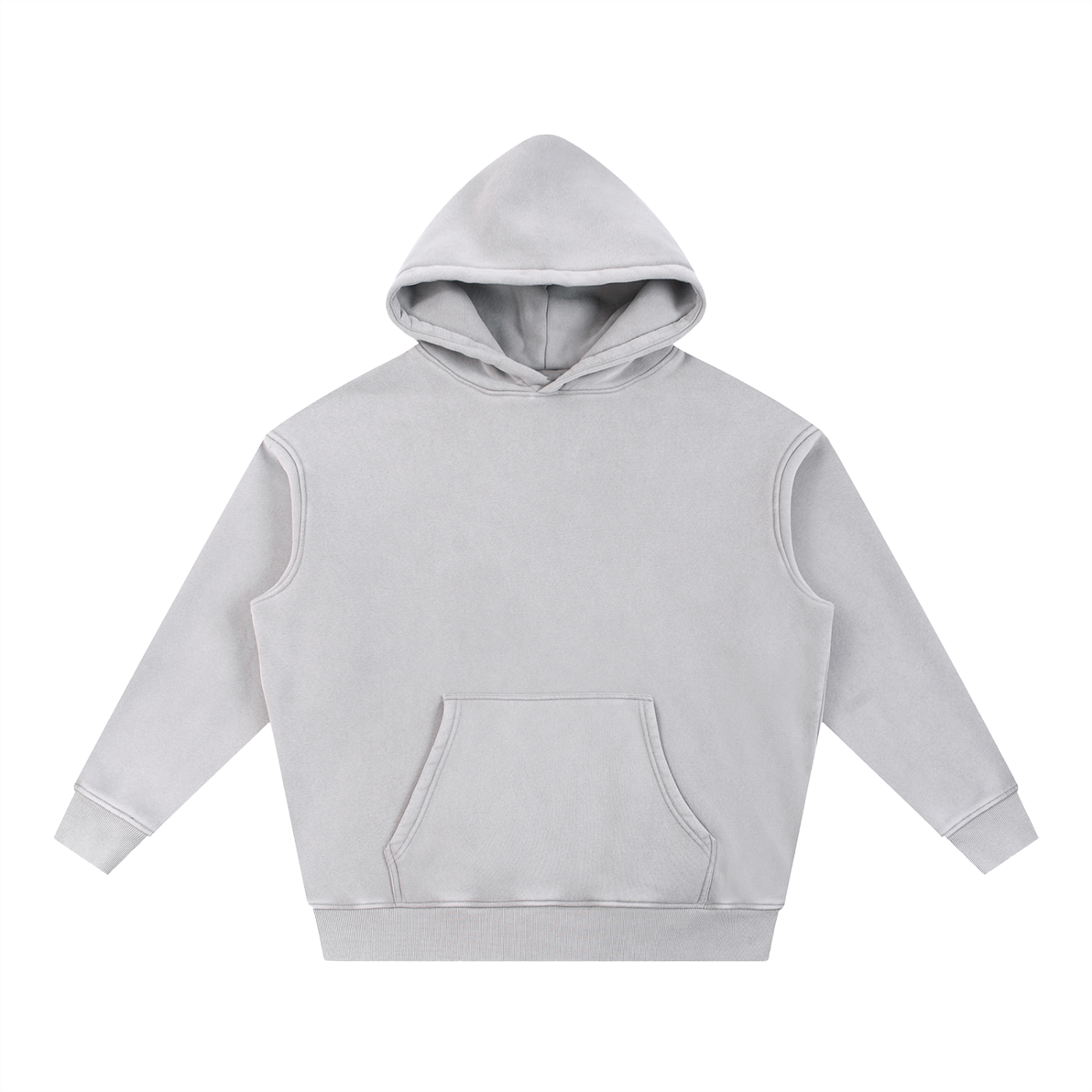 UNDR BLANK - Snow Wash Fleece Oversize Hoodie