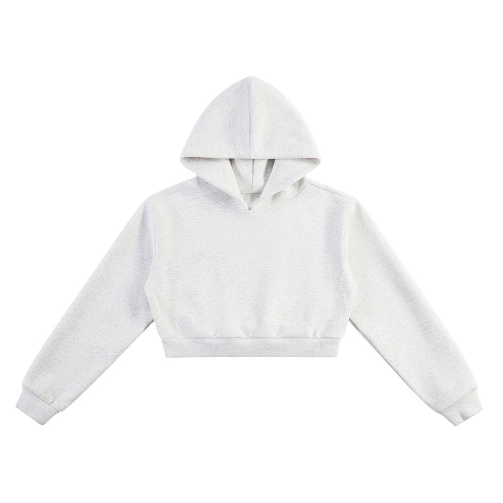 UNDR BLANK - Essential Cropped Hoodie
