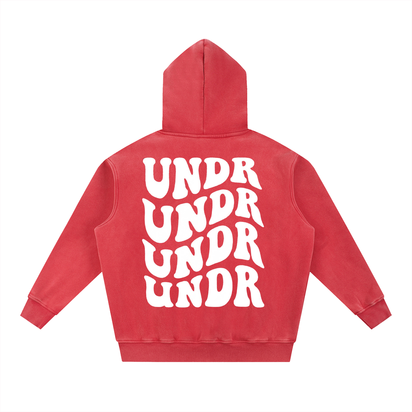 UNDR - Snow Wash Fleece Oversize Hoodie