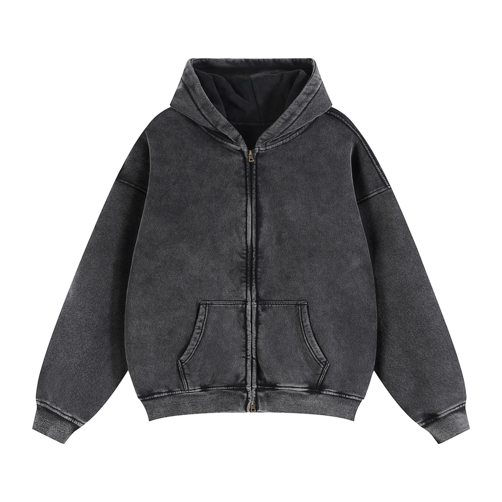 UNDR - Zip-Through Boxy  Hoodie