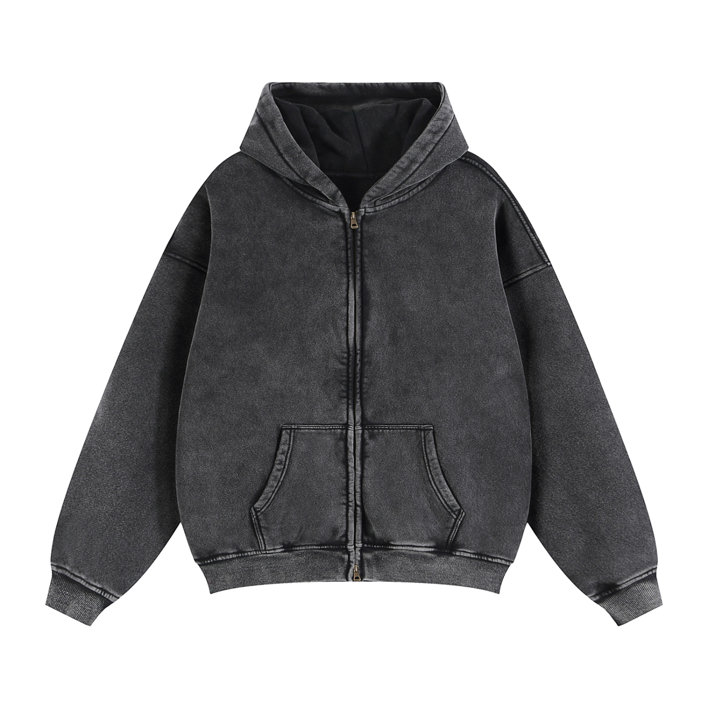 UNDR - Zip-Through Boxy  Hoodie