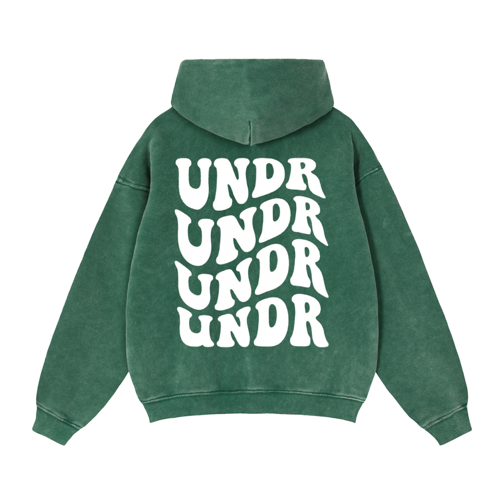 UNDR - Zip-Through Boxy  Hoodie