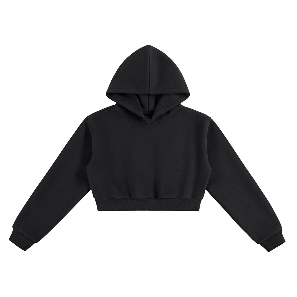 UNDR BLANK - Essential Cropped Hoodie