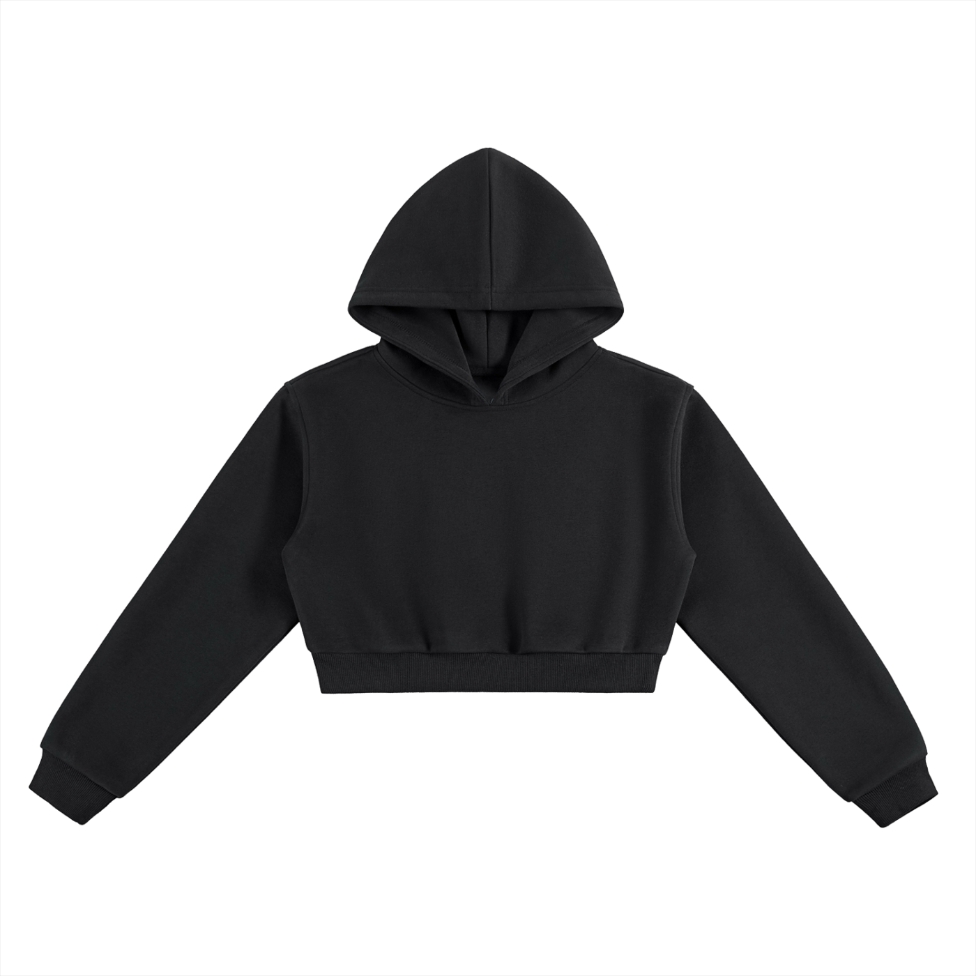 UNDR BLANK - Essential Cropped Hoodie
