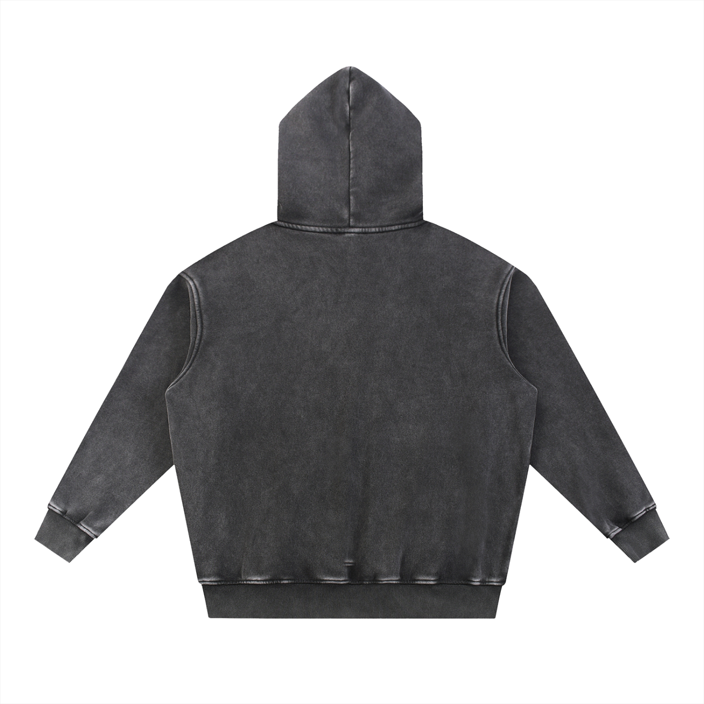 UNDR BLANK - Snow Wash Fleece Oversize Hoodie
