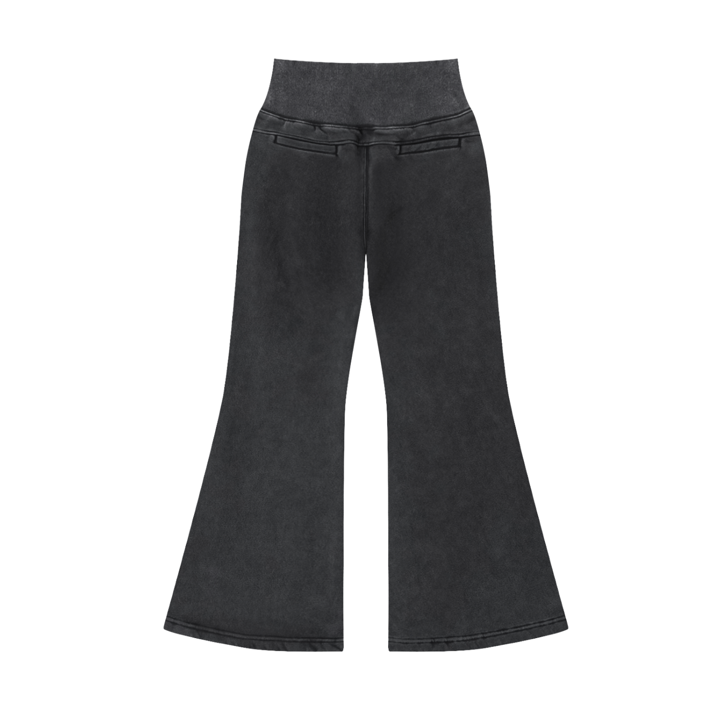 UNDR BLANK - Vintage Washed Flared Fleece Pants