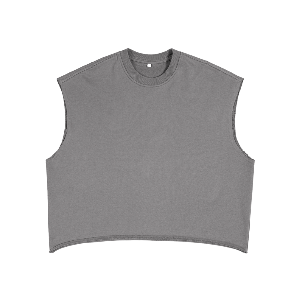 UNDR BLANK - French Terry Boxy Tank Top