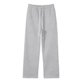 UNDR BLANK - Unisex Solid Color Fleece Straight Leg Pants