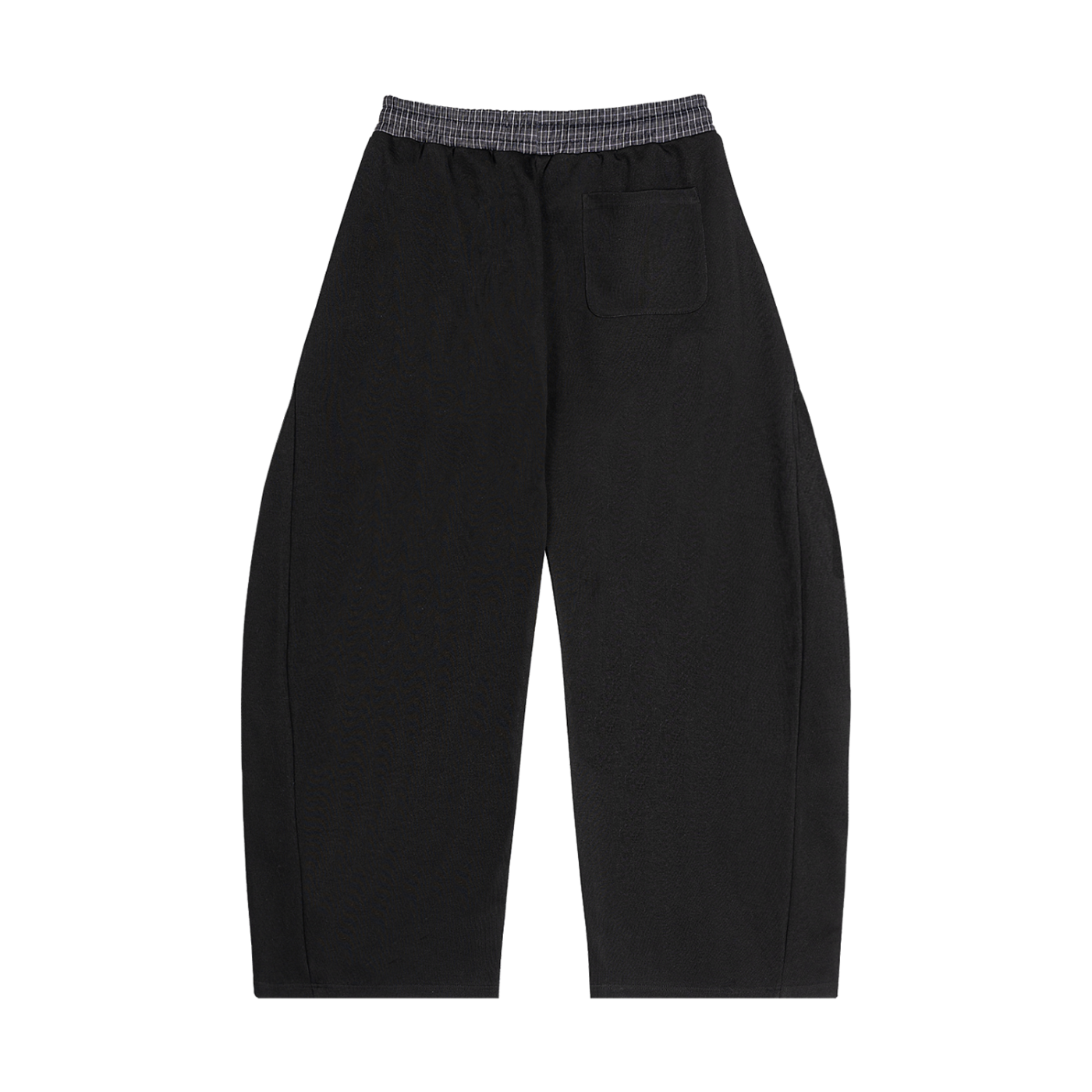UNDR BLANK - laid Waistband Barrel Sweatpants