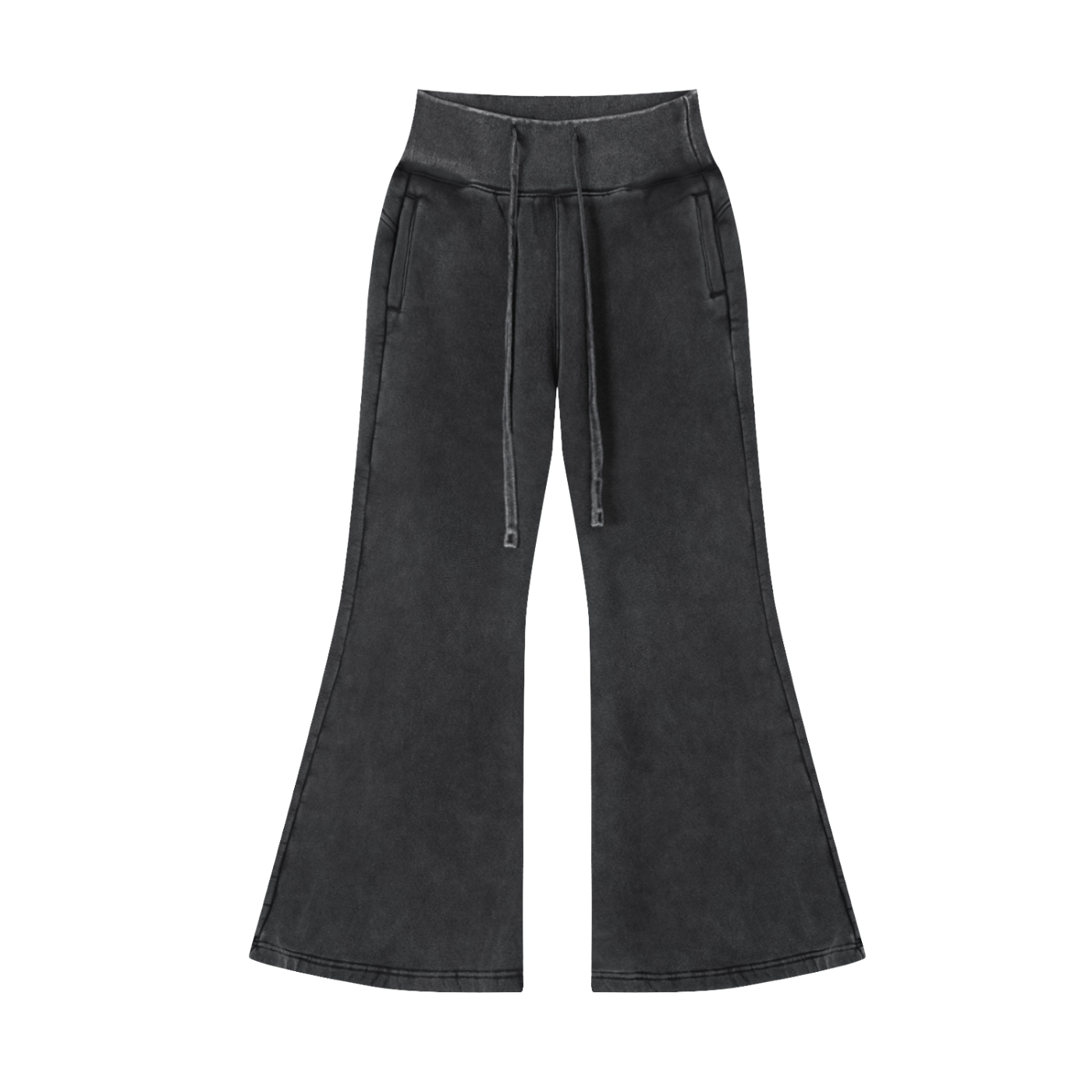 UNDR BLANK - Vintage Washed Flared Fleece Pants